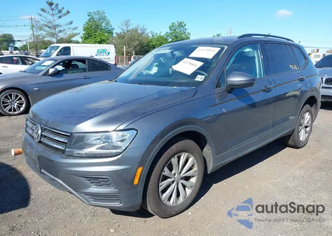 2020 Volkswagen Tiguan 2.0T S z USA, uszkodzony, nr VIN 3VV0B7AX4LM133653